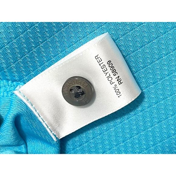 3XB Roundtree & Yorke Performance Golf Shirt Blue New - Picture 13 of 13